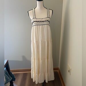 Zara cream dress